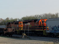 SLR 3004 - GP40 (Ex-LLPX 3004, Exx-UP 3092, Exxx-UP 744, nee D&RGW 3092.  An unit built in 1967-71.